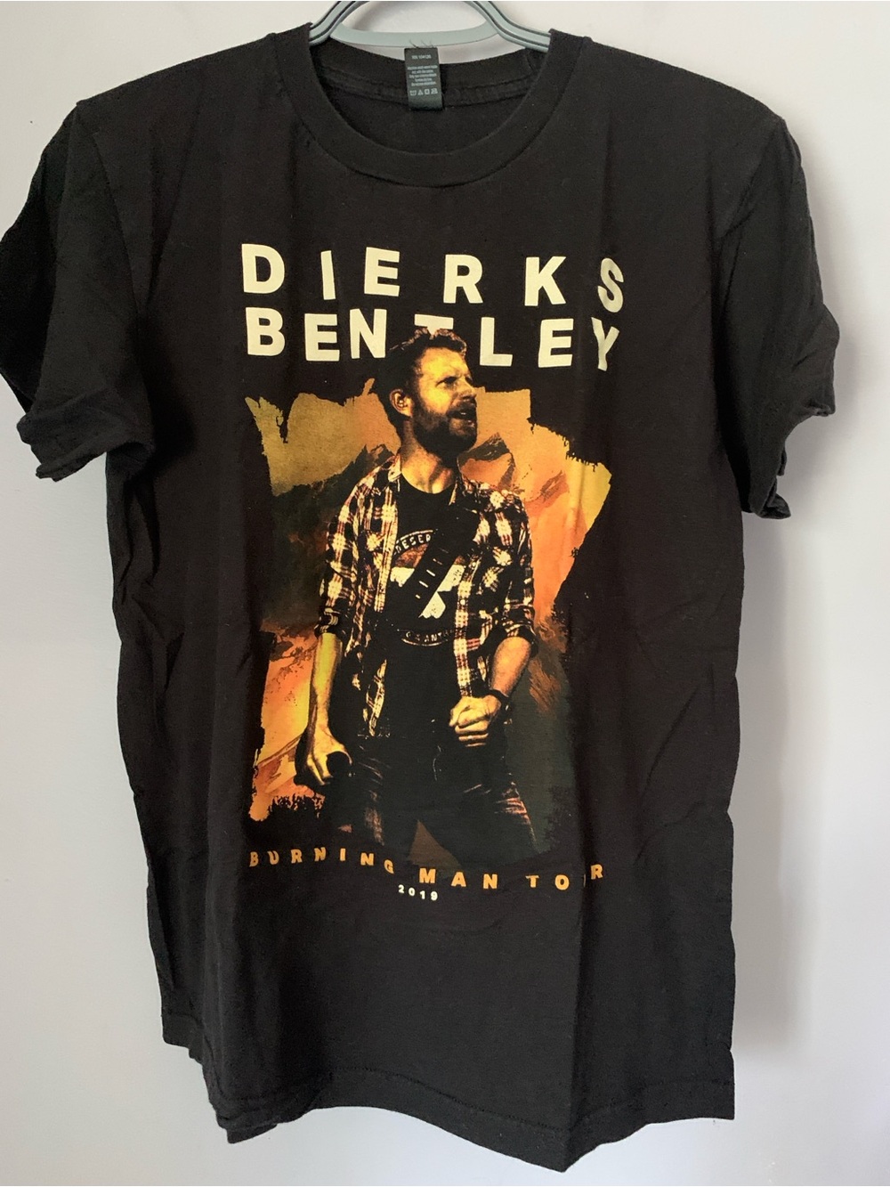 Dierks Bentley Burning Man Tour 2019 Concert T-Shirt Size M